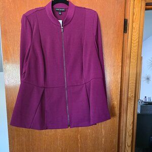 Lane Bryant Woman's Blazer Size 18 Fuchsia Brand New